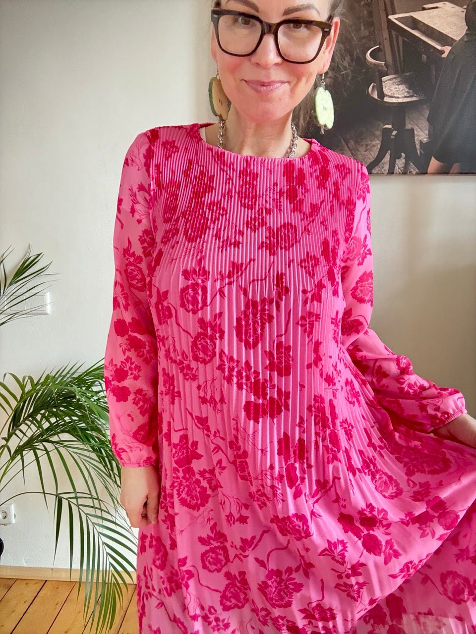 Kleid Swing Swing Fuchsia NEU! - FROLLEIN KÄTHE Shop