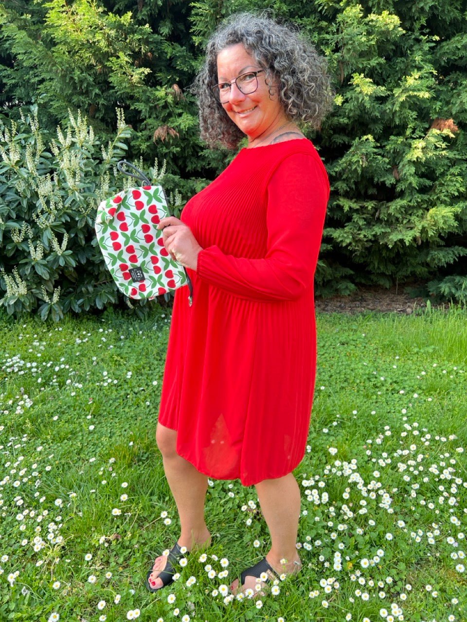 Kleid Swing Swing Rot - FROLLEIN KÄTHE Shop