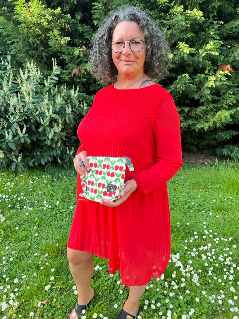 Kleid Swing Swing Rot - FROLLEIN KÄTHE Shop