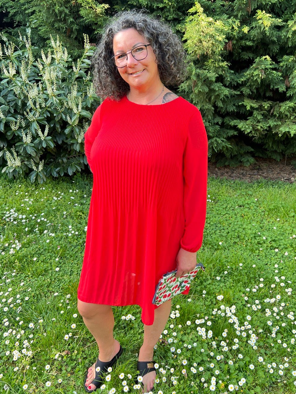 Kleid Swing Swing Rot - FROLLEIN KÄTHE Shop