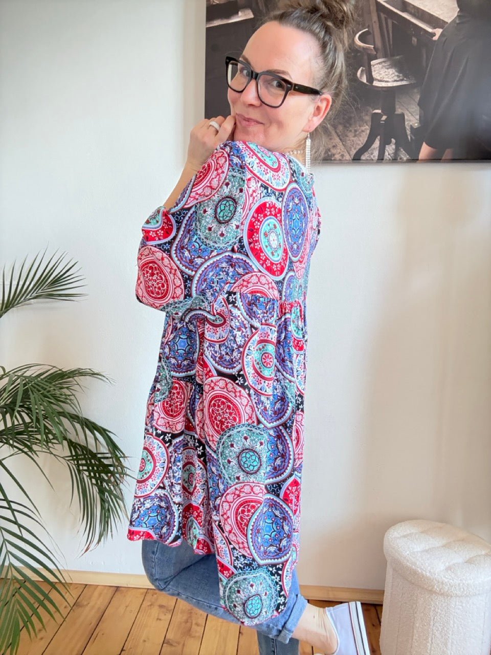 Kleid Tunika Mandala Bunt - FROLLEIN KÄTHE Shop