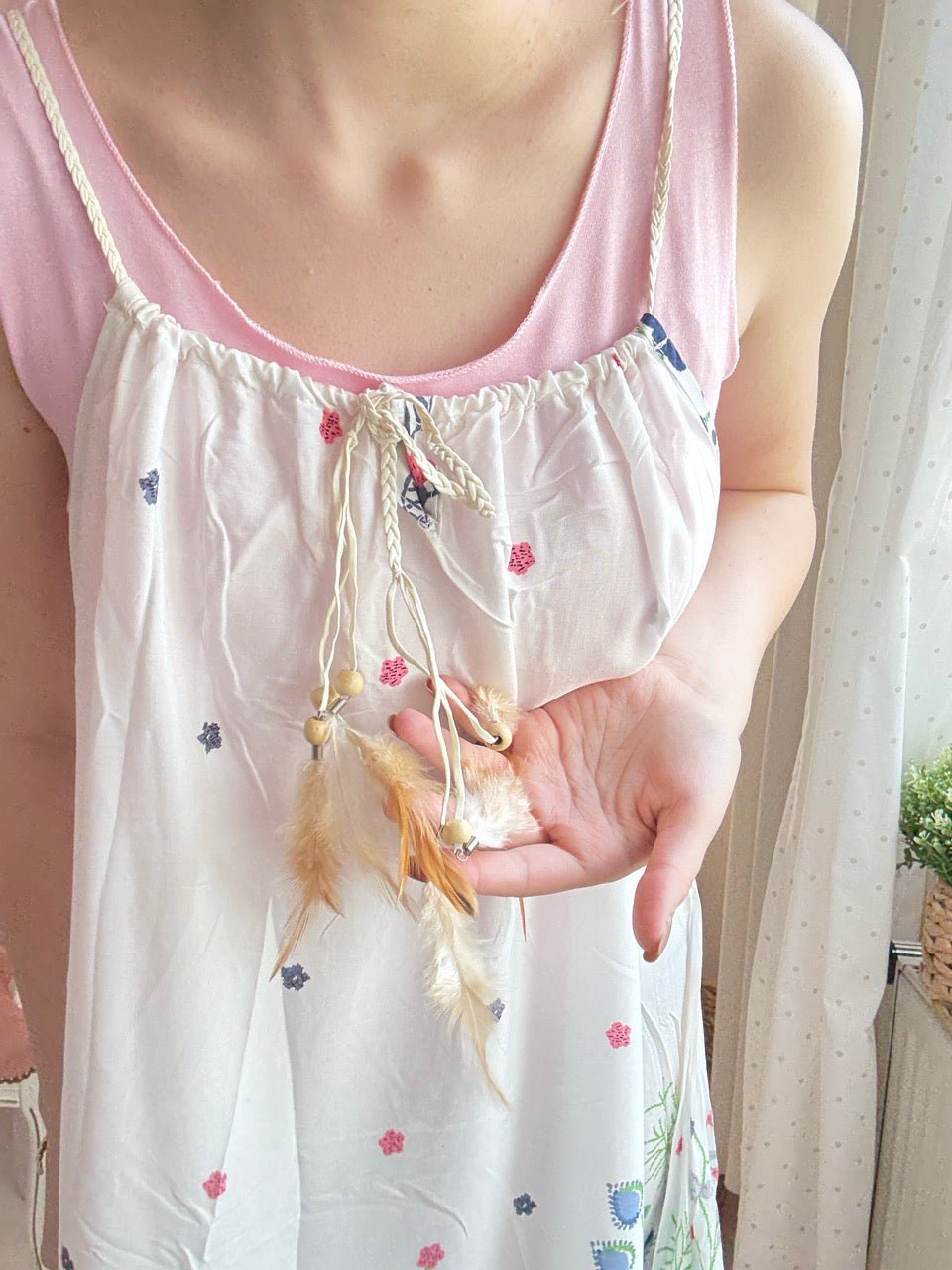 Kleid Tunika Naomi Weiß - FROLLEIN KÄTHE Shop