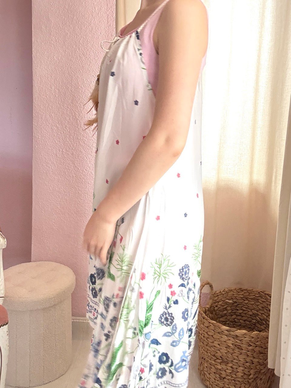 Kleid Tunika Naomi Weiß - FROLLEIN KÄTHE Shop