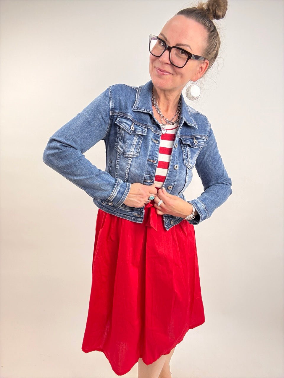 Kleid Victoria Rot BESTSELLER! WIEDER DA! - FROLLEIN KÄTHE Shop