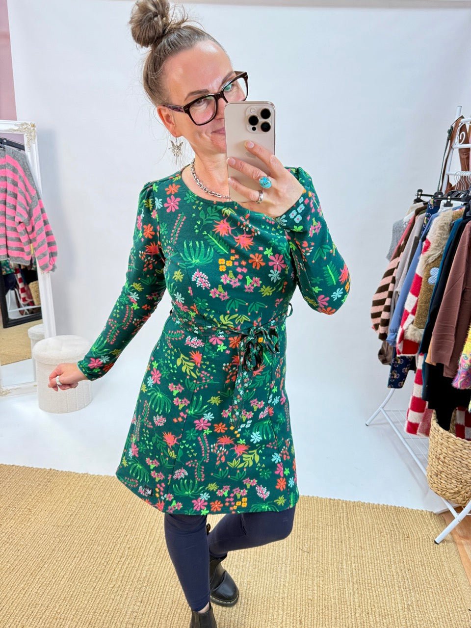 Kleid Wiesentraum Grün - FROLLEIN KÄTHE Shop
