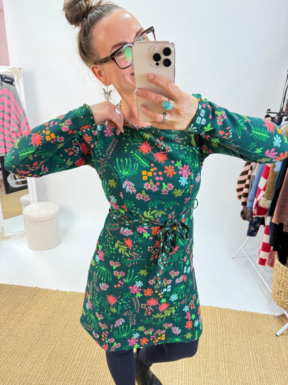 Kleid Wiesentraum Grün - FROLLEIN KÄTHE Shop