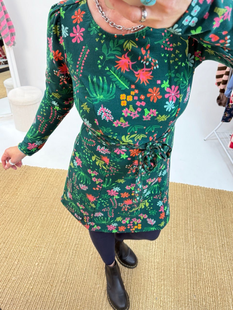 Kleid Wiesentraum Grün - FROLLEIN KÄTHE Shop