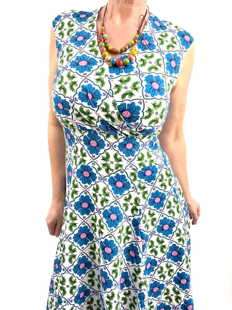 Kleid Wildblüte Weiß - FROLLEIN KÄTHE Shop