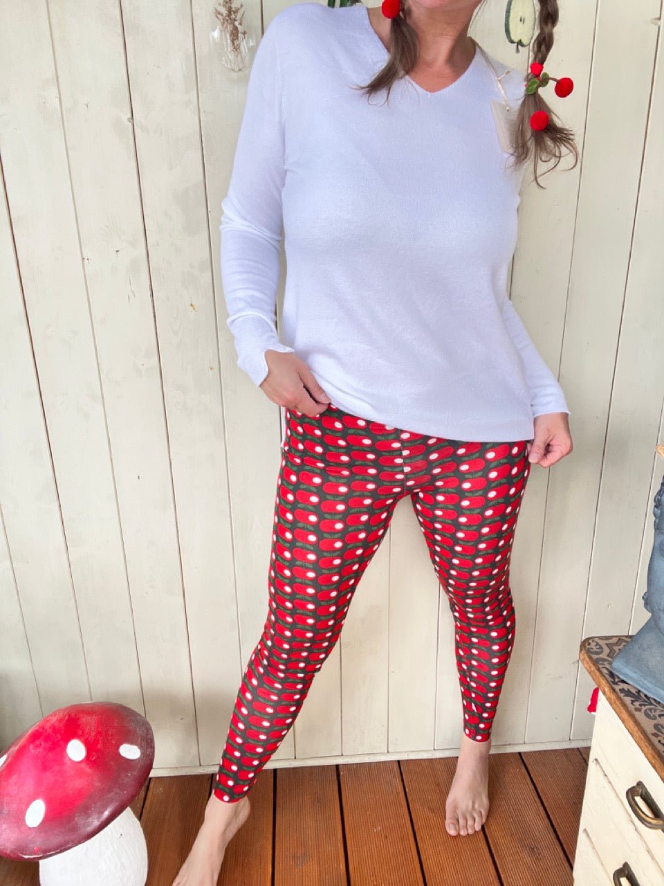 Leggings Apfelernte Bunt - FROLLEIN KÄTHE Shop