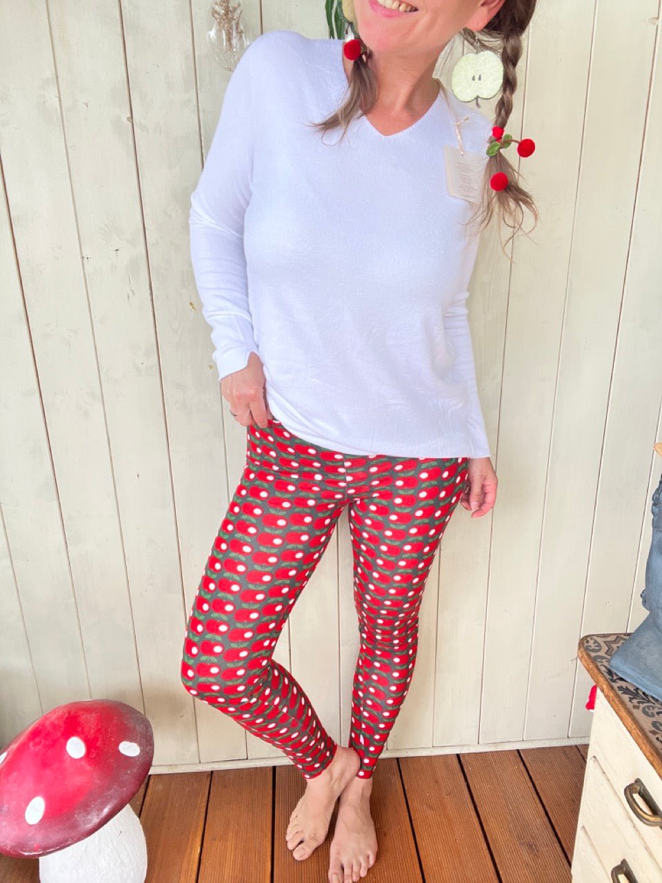 Leggings Apfelernte Bunt - FROLLEIN KÄTHE Shop