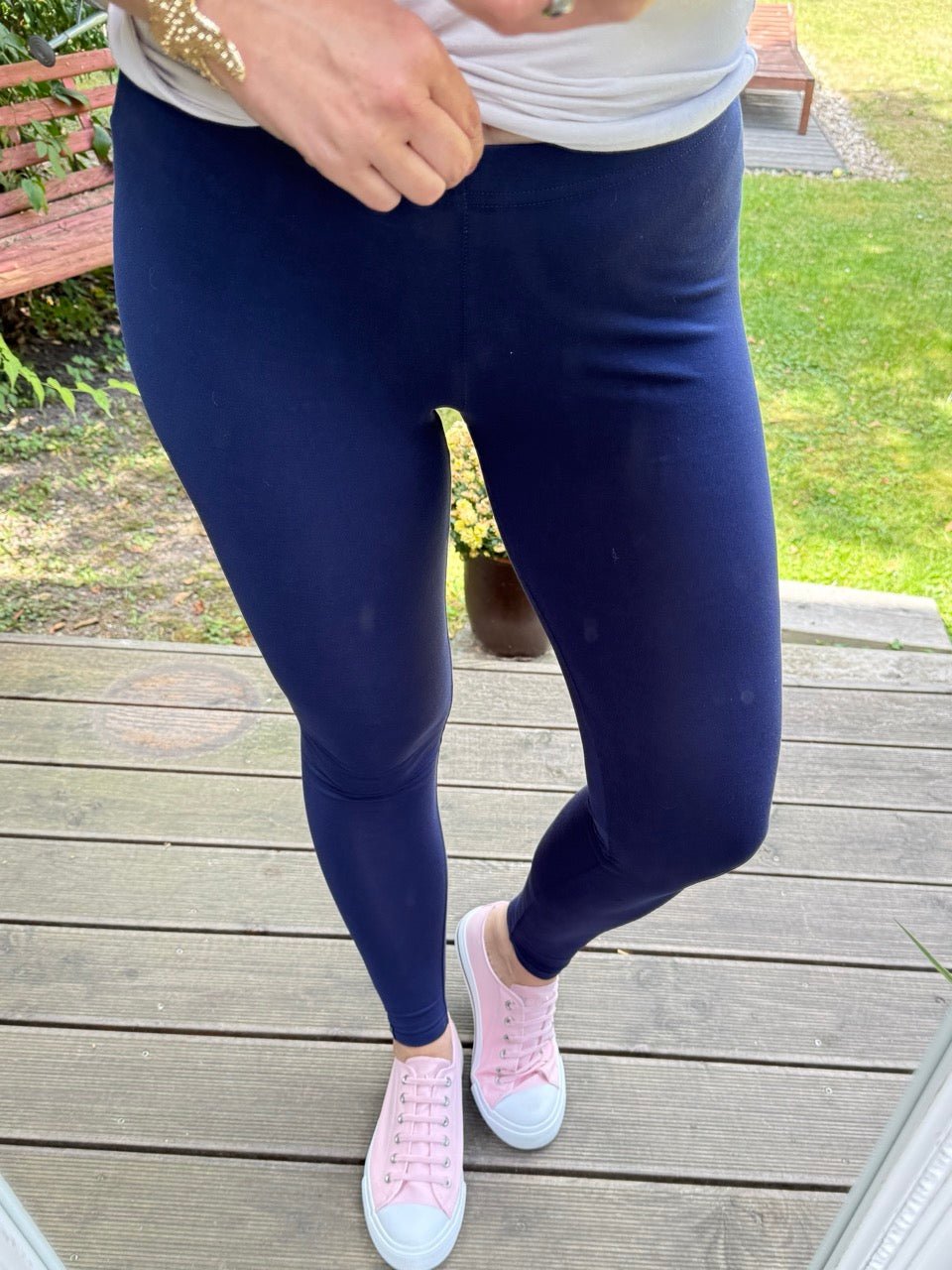 Leggings Basic Star Dunkelblau - FROLLEIN KÄTHE Shop