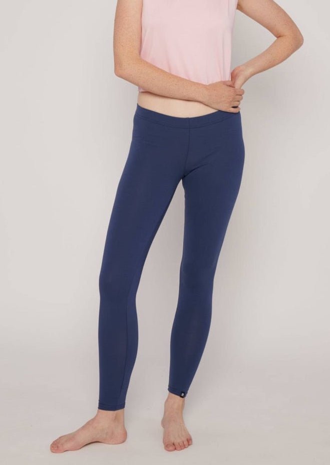 Leggings Basic Star Jeansblau - FROLLEIN KÄTHE Shop