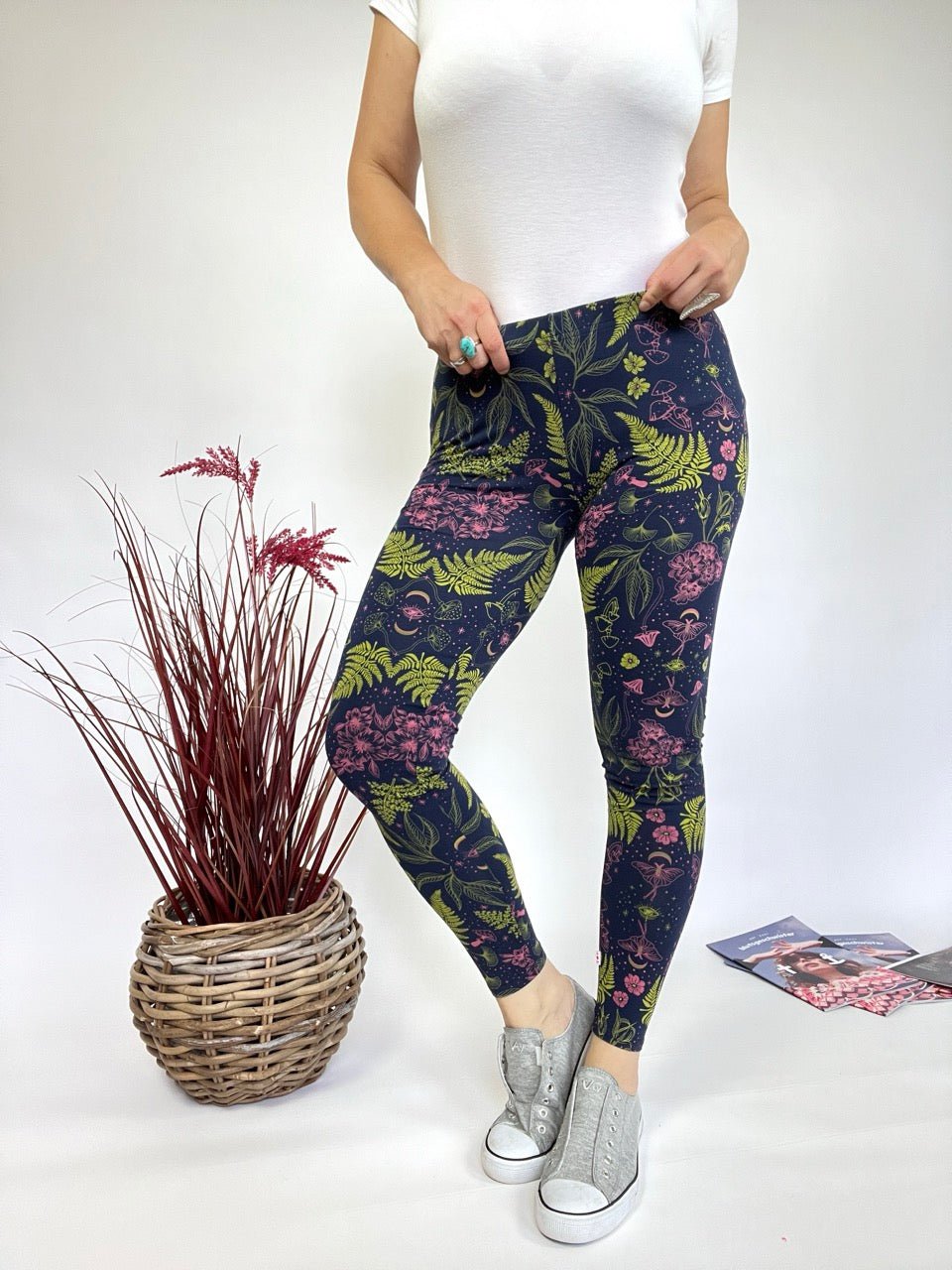 Leggings Elfenhain Blau - FROLLEIN KÄTHE Shop