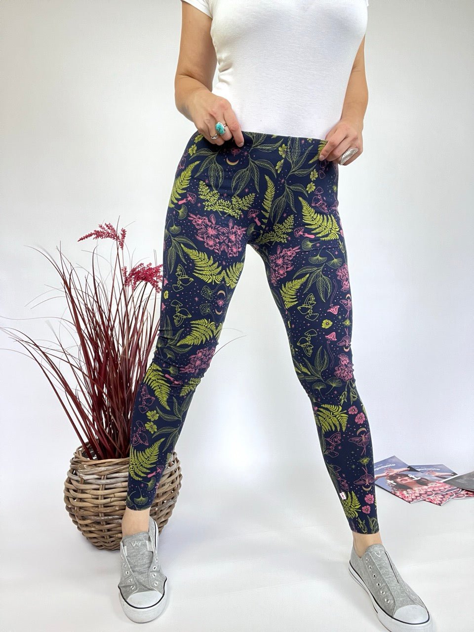 Leggings Elfenhain Blau - FROLLEIN KÄTHE Shop