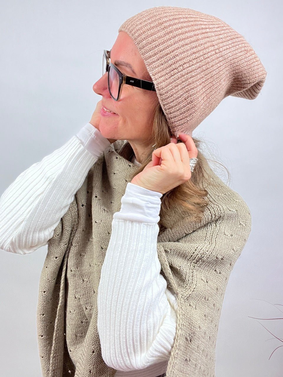Mütze Beanie Lotte Cream - FROLLEIN KÄTHE Shop