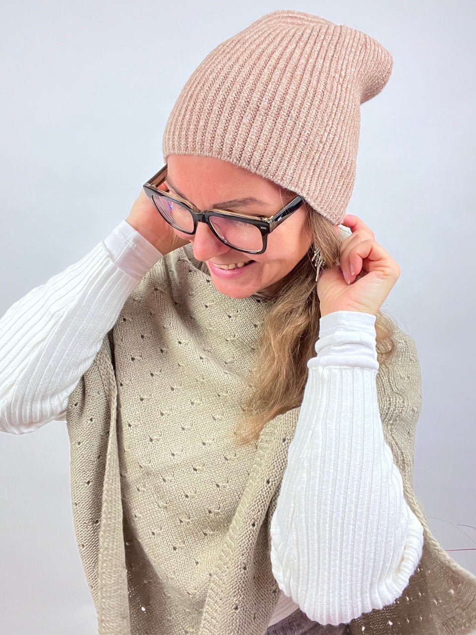 Mütze Beanie Lotte Cream - FROLLEIN KÄTHE Shop