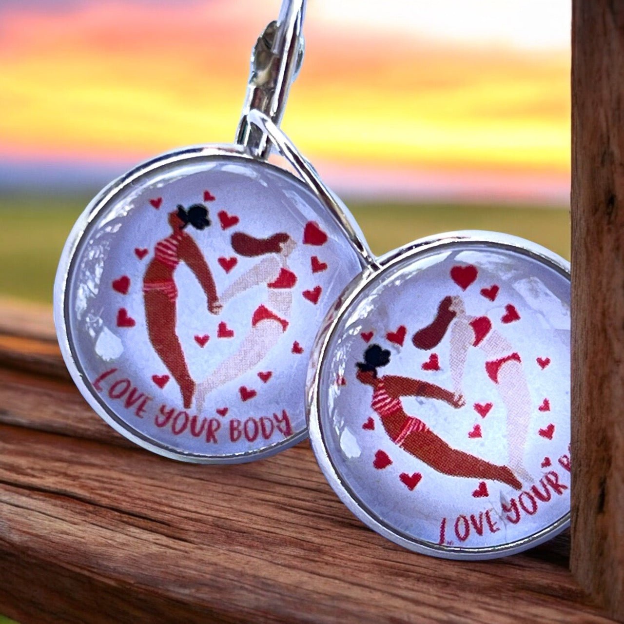 Ohrhänger Kiki Love Your Body 18mm - FROLLEIN KÄTHE Shop