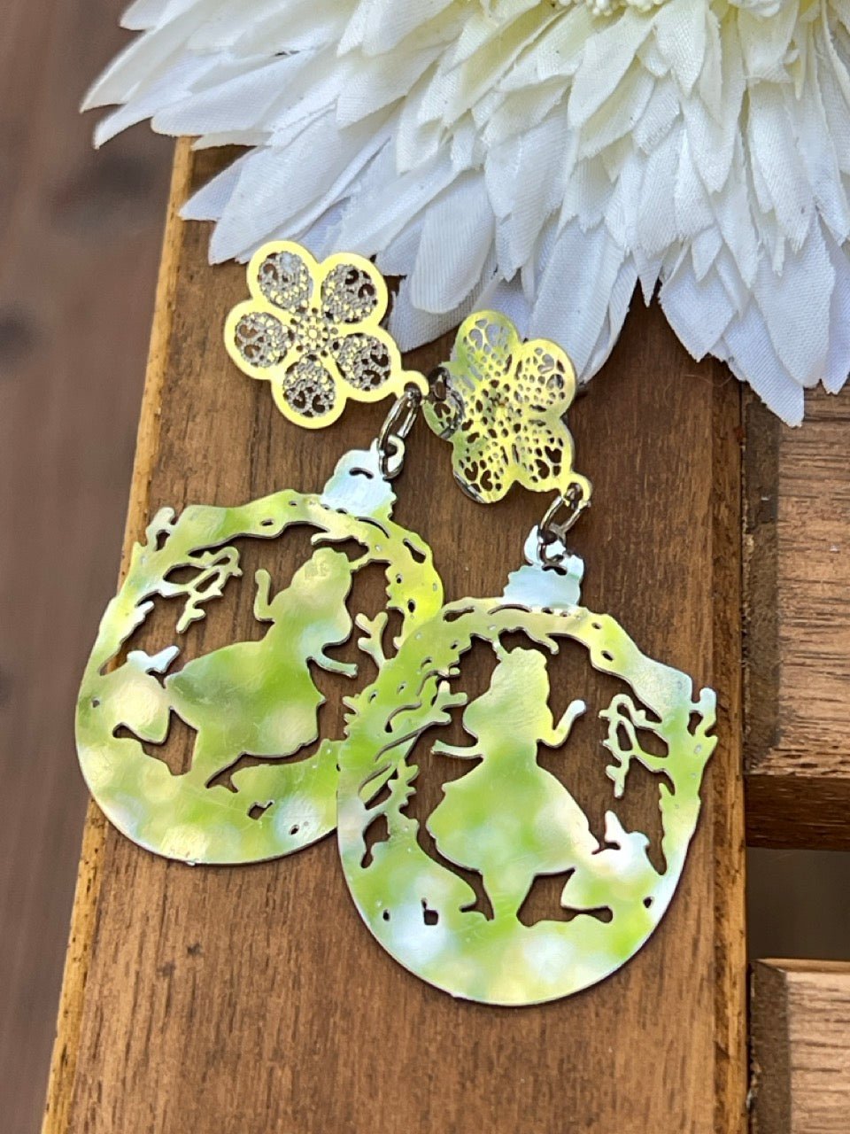 Ohrhänger Kiki Ohrschmuck Alice Neu! Handmade - FROLLEIN KÄTHE Shop