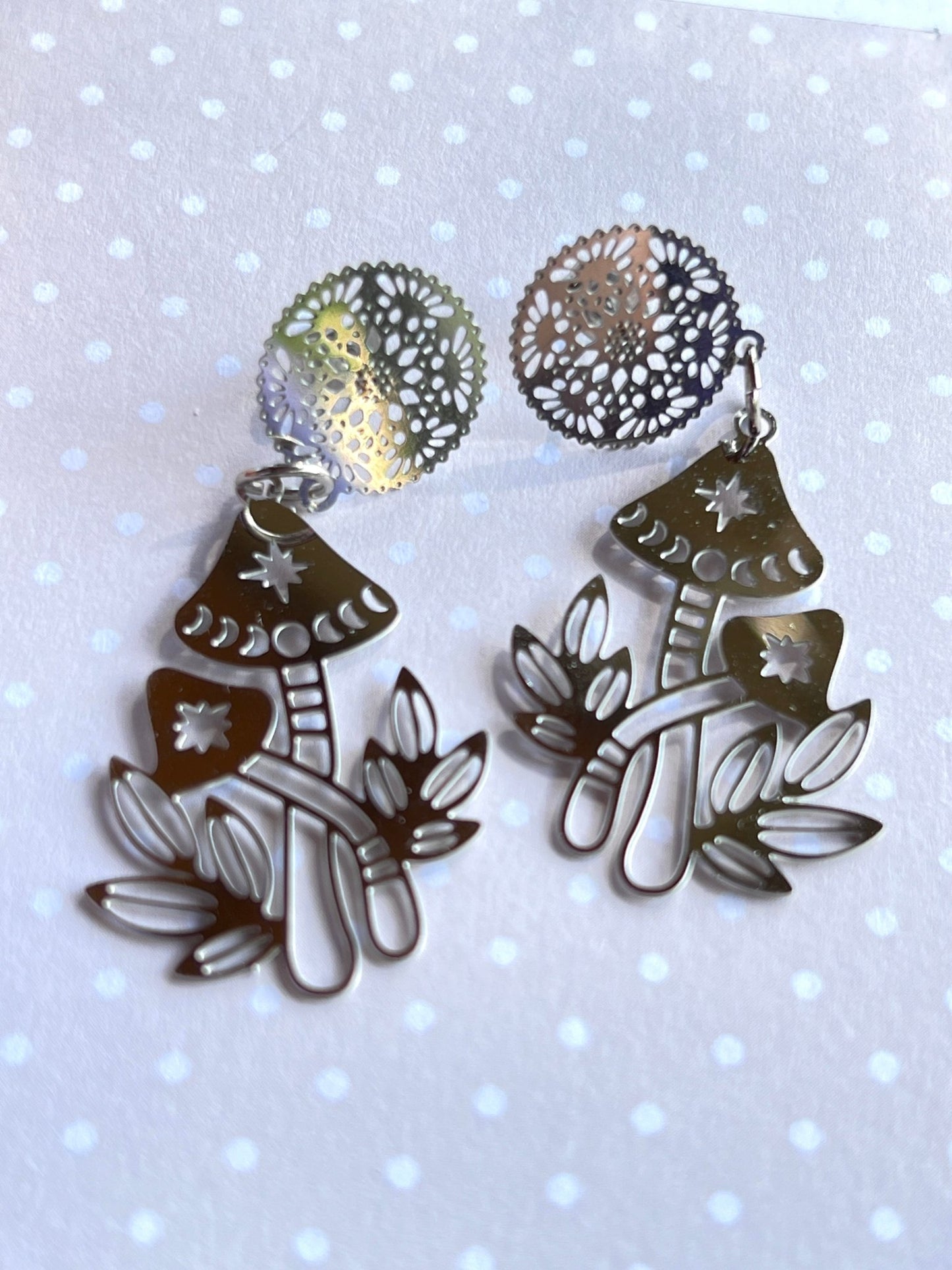 Ohrhänger Kiki Ohrschmuck Glückspilz! Handmade - FROLLEIN KÄTHE Shop