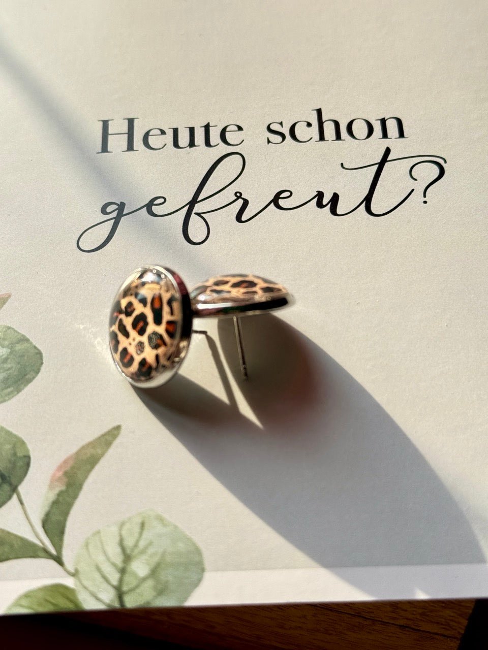 Ohrstecker Kiki Leo 12mm - FROLLEIN KÄTHE Shop