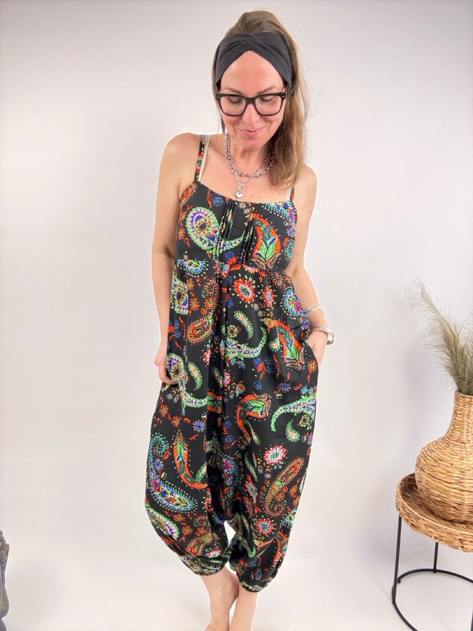 Overall Cherie Schwarz - FROLLEIN KÄTHE Shop