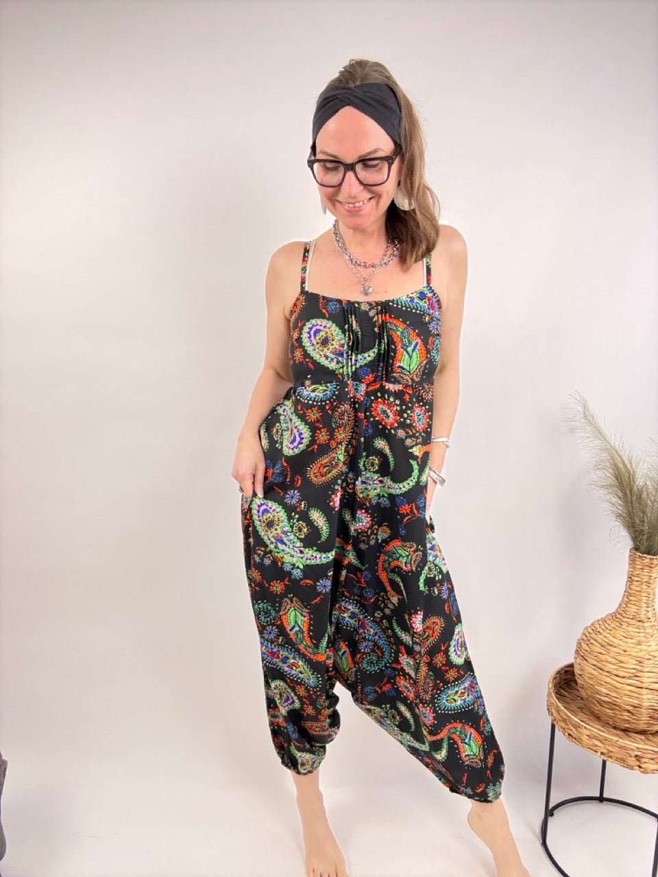 Overall Cherie Schwarz - FROLLEIN KÄTHE Shop