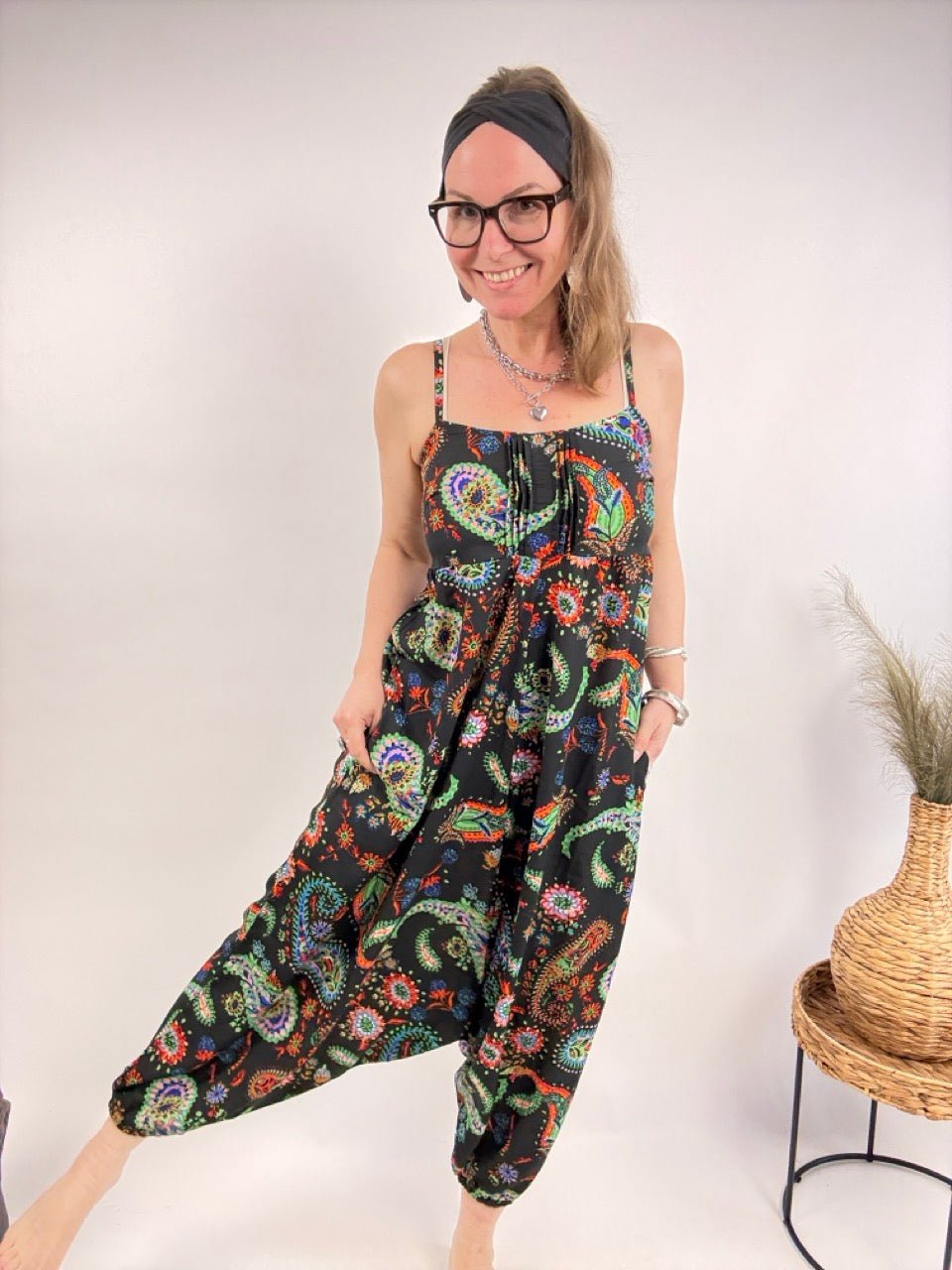 Overall Cherie Schwarz - FROLLEIN KÄTHE Shop