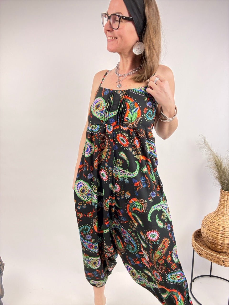 Overall Cherie Schwarz - FROLLEIN KÄTHE Shop