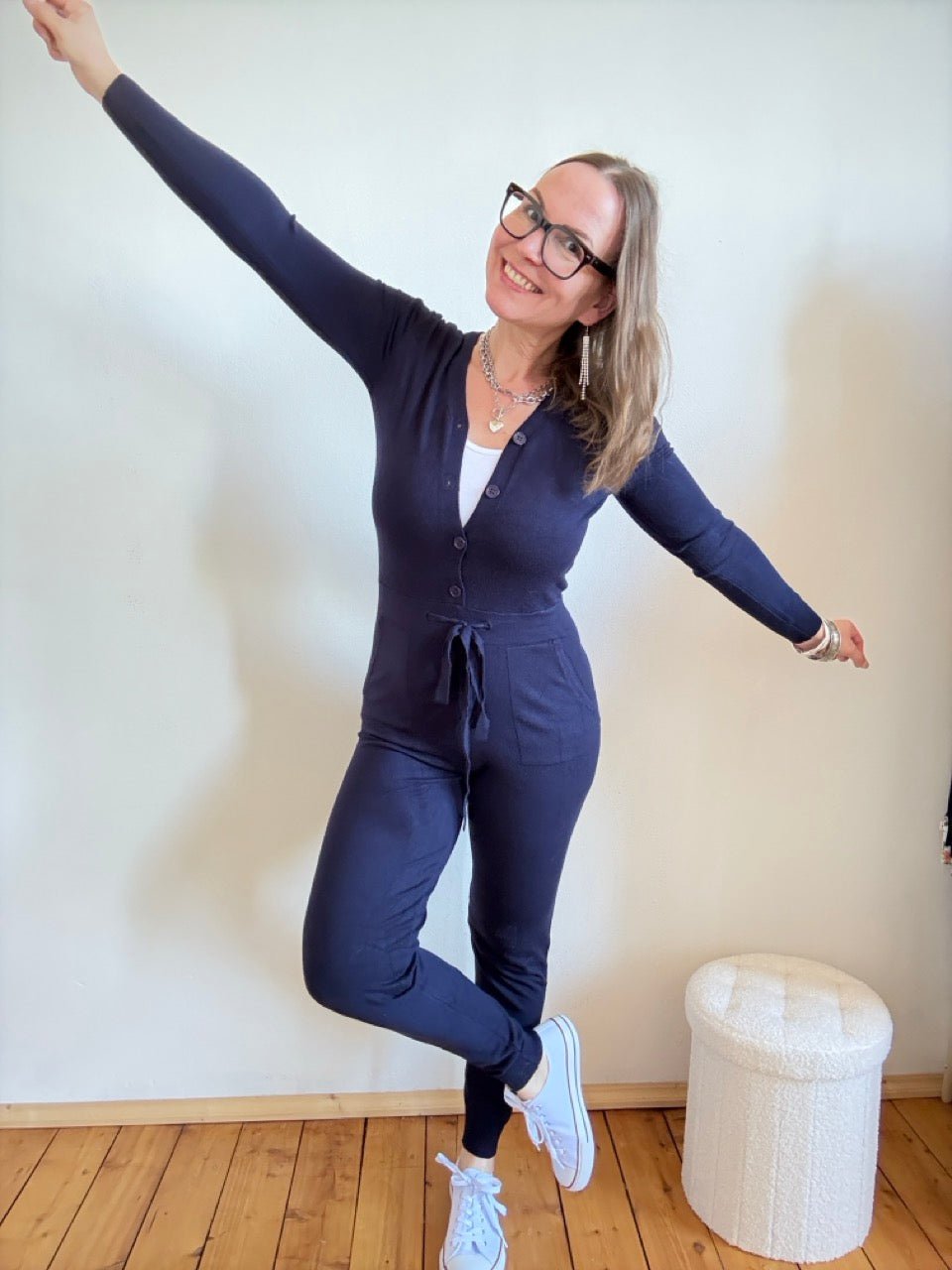 Overall Mary Blau - FROLLEIN KÄTHE Shop