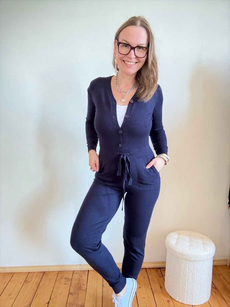 Overall Mary Blau - FROLLEIN KÄTHE Shop