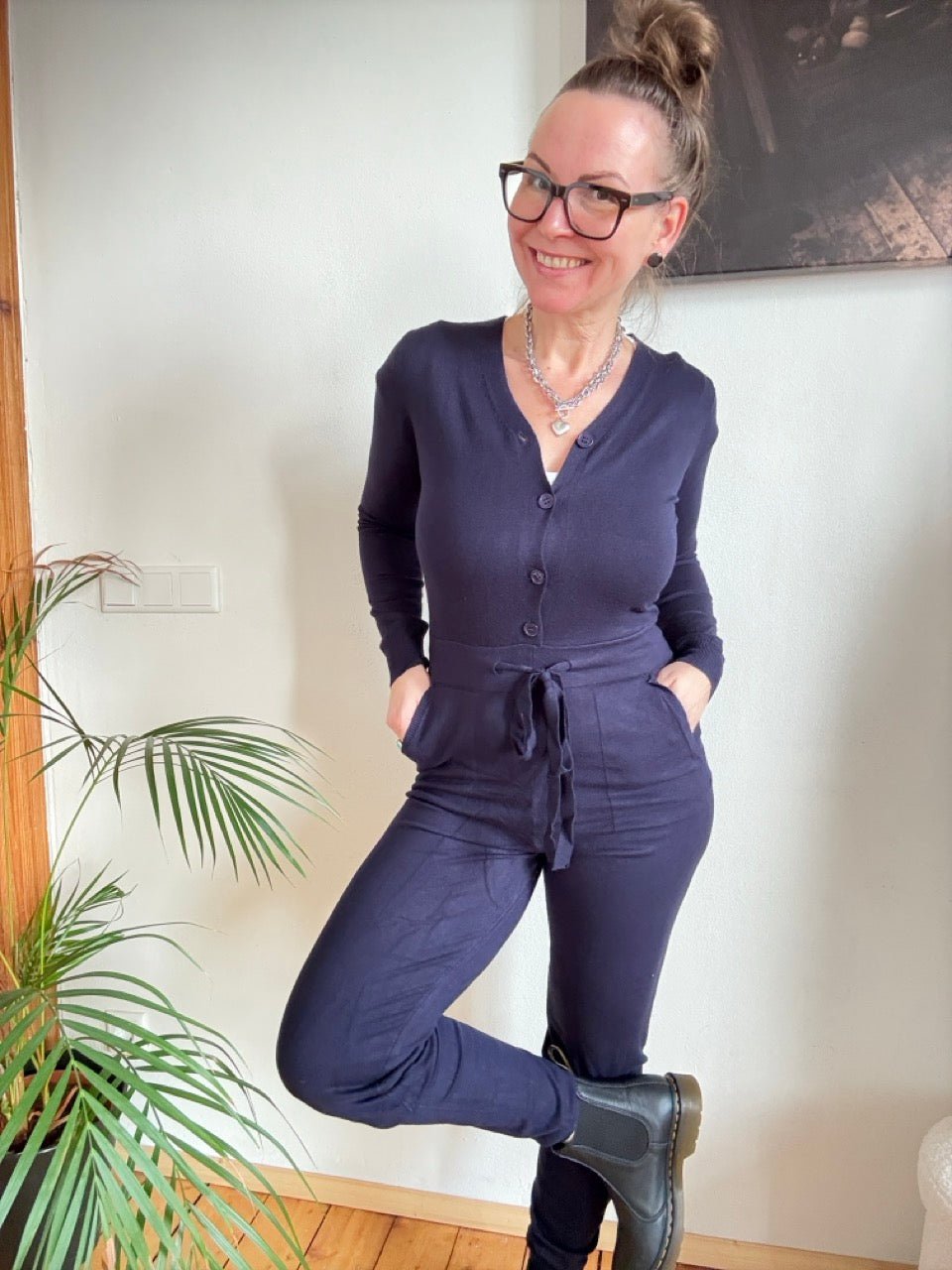 Overall Mary Blau - FROLLEIN KÄTHE Shop
