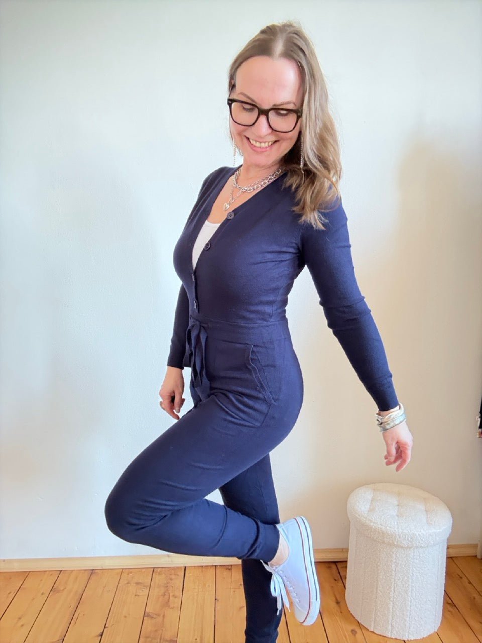 Overall Mary Blau - FROLLEIN KÄTHE Shop