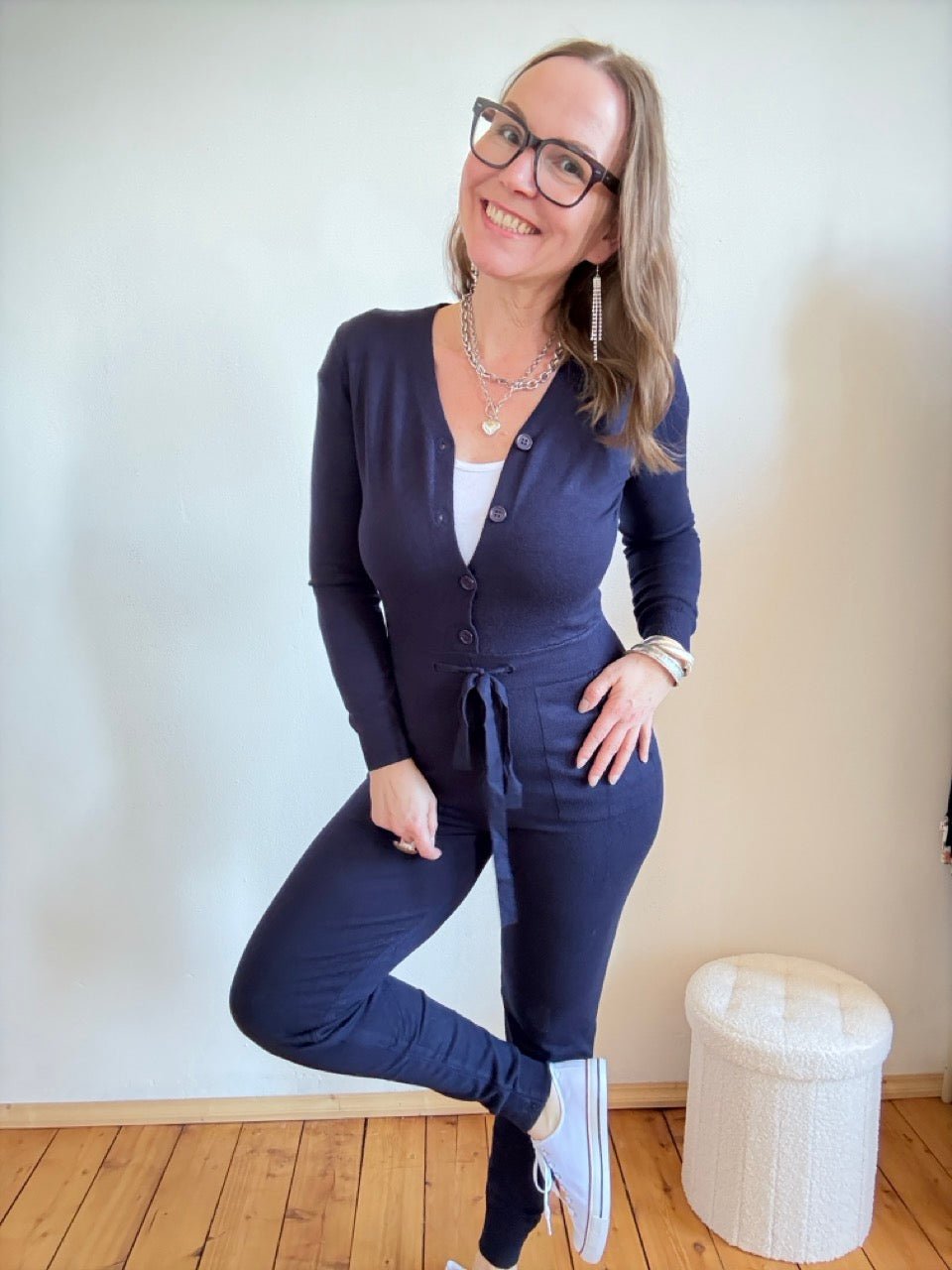 Overall Mary Blau - FROLLEIN KÄTHE Shop