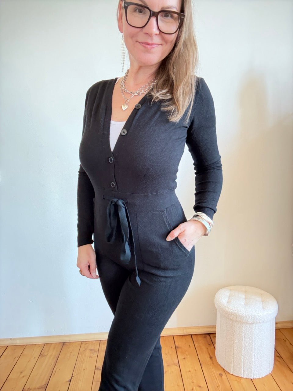 Overall Mary Schwarz - FROLLEIN KÄTHE Shop