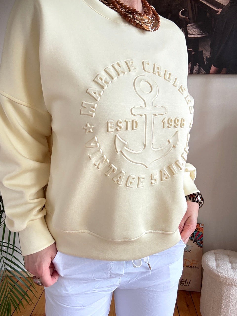 Pulli Anker Los Vanille - FROLLEIN KÄTHE Shop