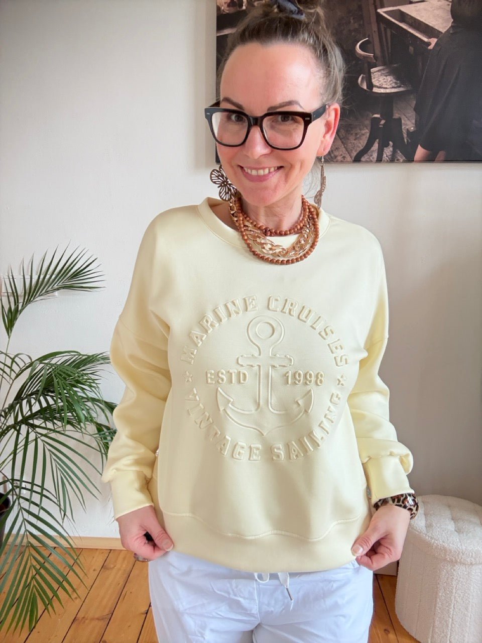 Pulli Anker Los Vanille - FROLLEIN KÄTHE Shop