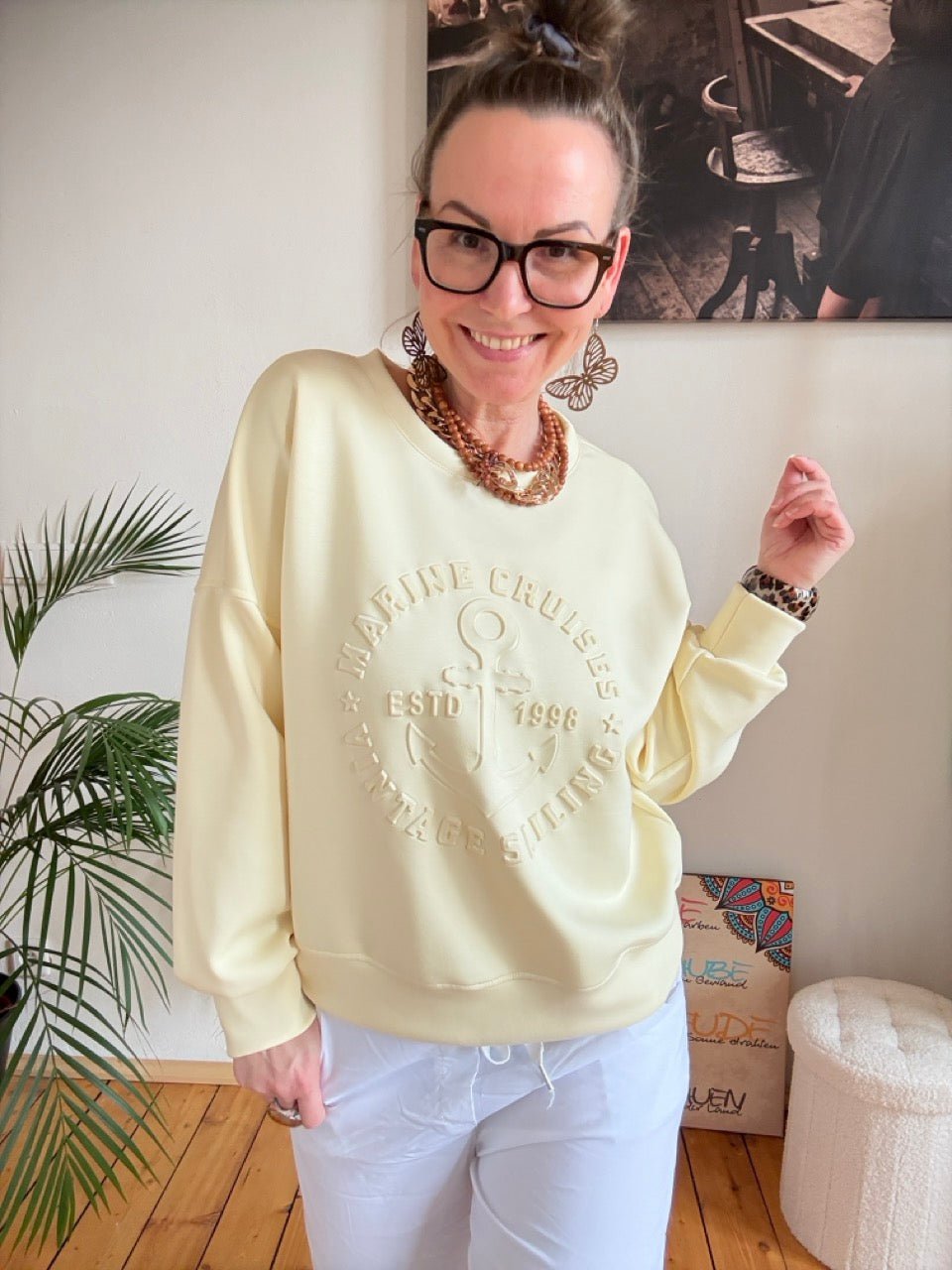 Pulli Anker Los Vanille - FROLLEIN KÄTHE Shop