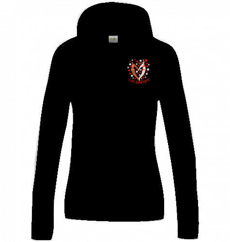 Pulli Edelmädel Love your Body Hoodie viele Farben - FROLLEIN KÄTHE Shop