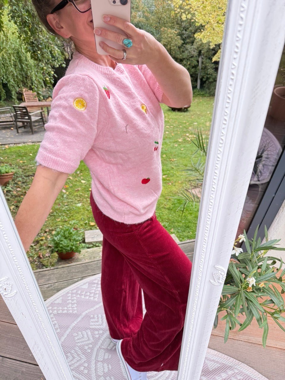Pulli Fruit Rose - FROLLEIN KÄTHE Shop