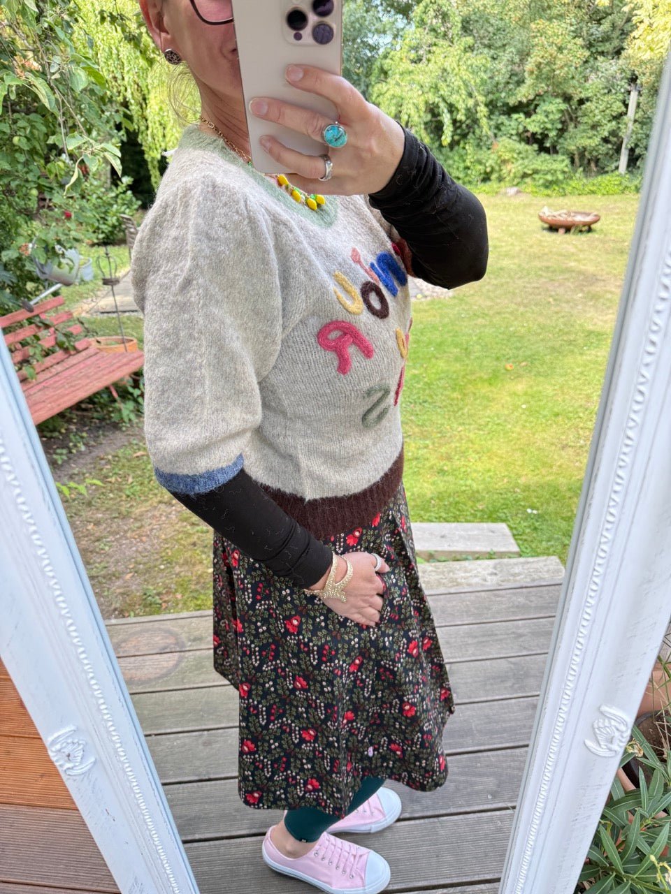 Pulli Hello Paris Beige - FROLLEIN KÄTHE Shop