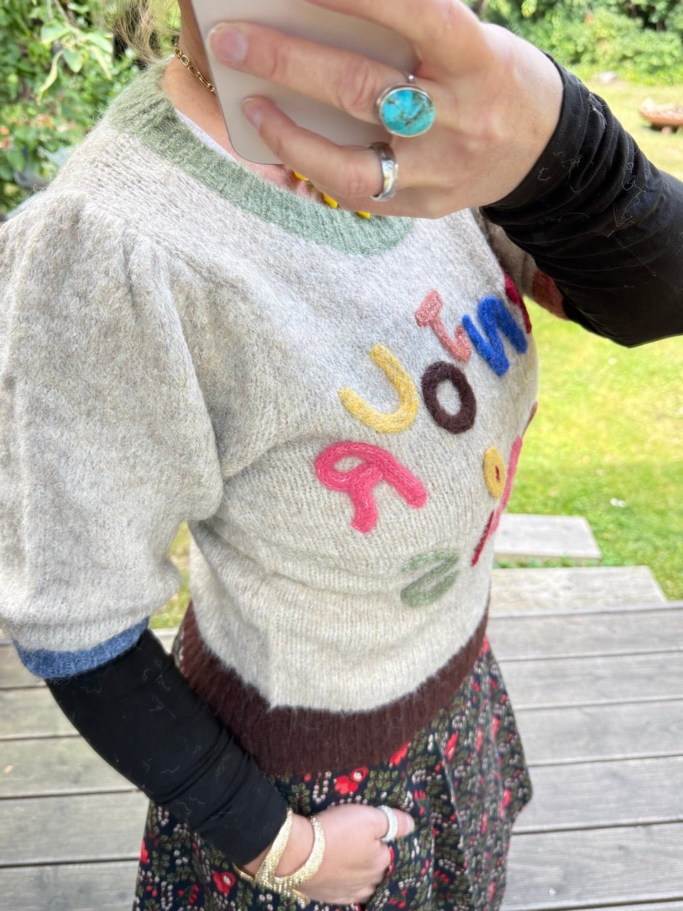 Pulli Hello Paris Beige - FROLLEIN KÄTHE Shop