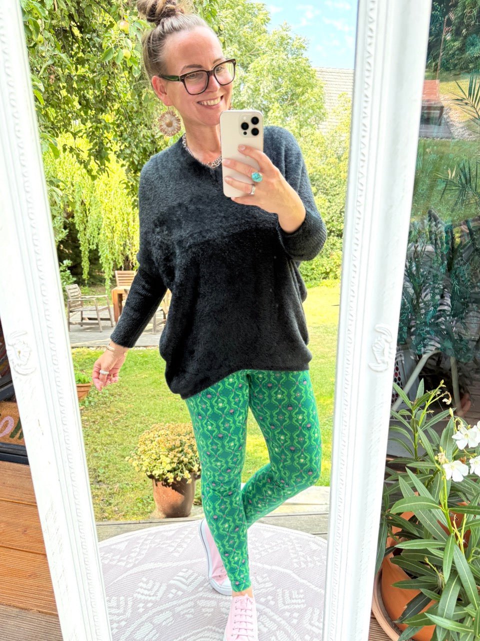 Pulli Herzmoment Schwarz - FROLLEIN KÄTHE Shop