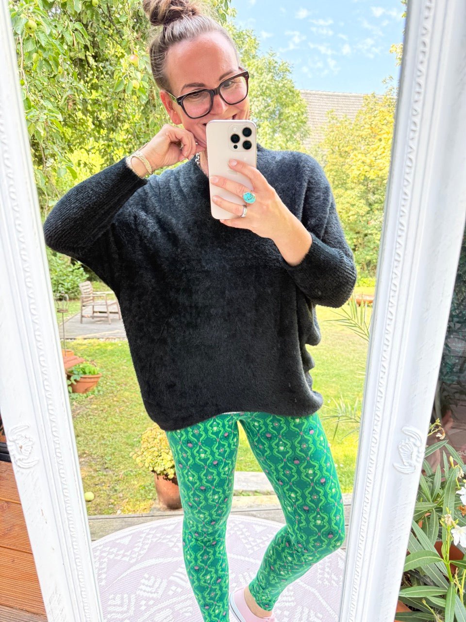 Pulli Herzmoment Schwarz - FROLLEIN KÄTHE Shop
