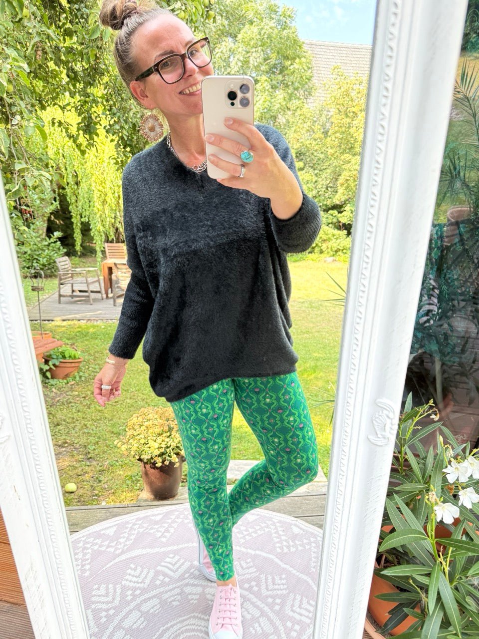 Pulli Herzmoment Schwarz - FROLLEIN KÄTHE Shop