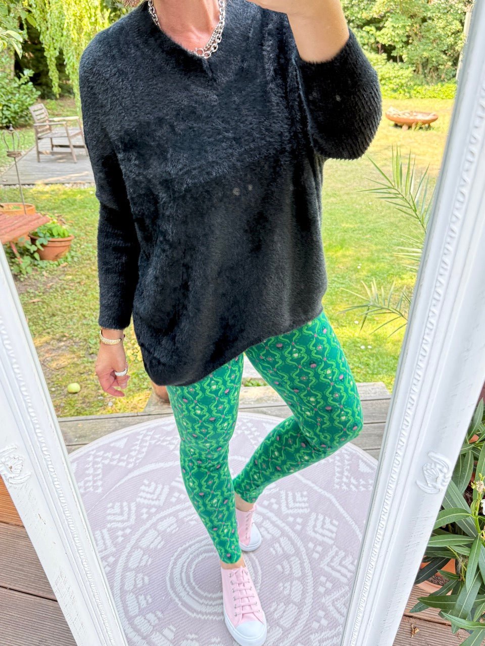 Pulli Herzmoment Schwarz - FROLLEIN KÄTHE Shop