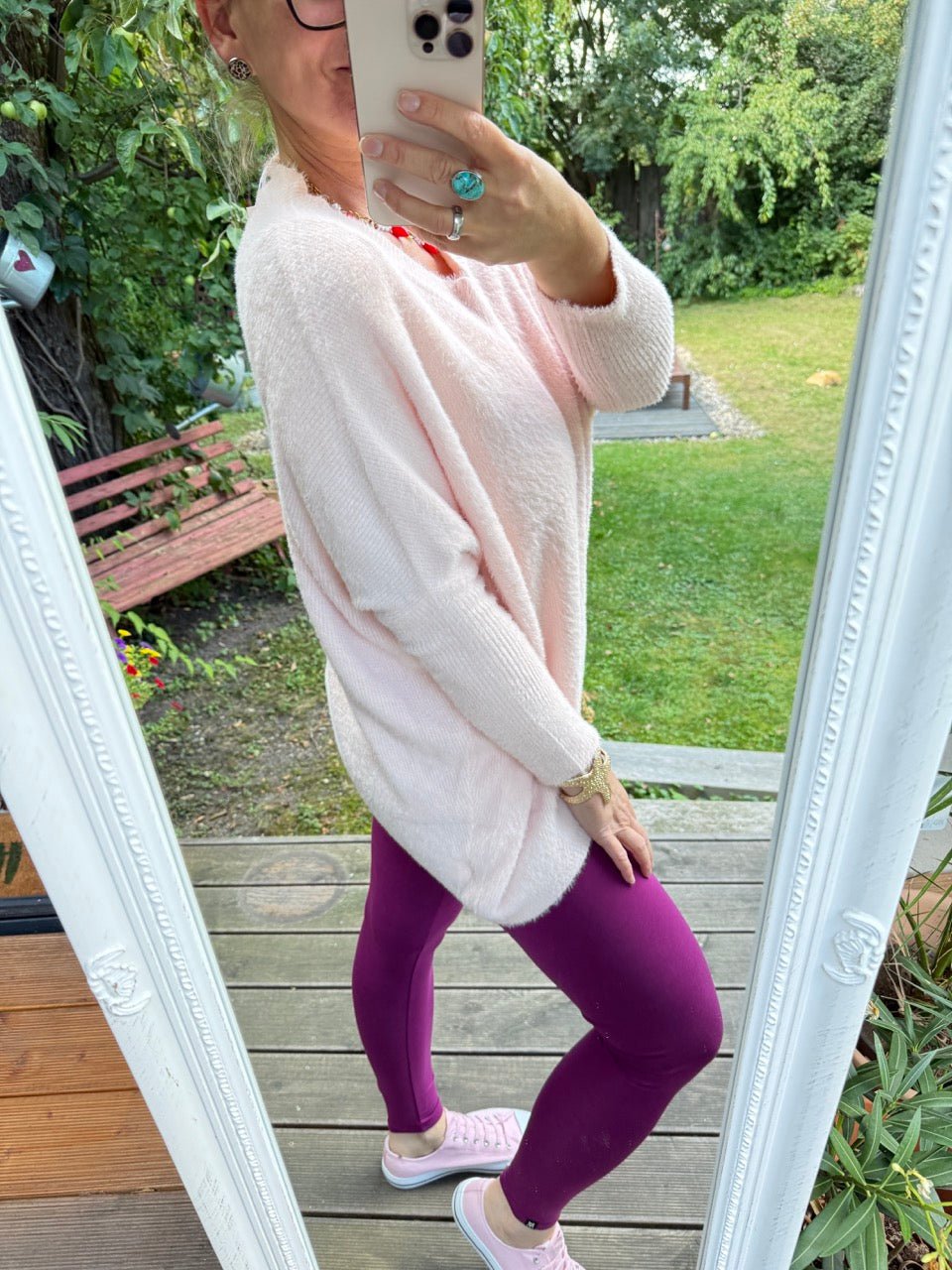 Pulli Herzmoment Zart Rose - FROLLEIN KÄTHE Shop