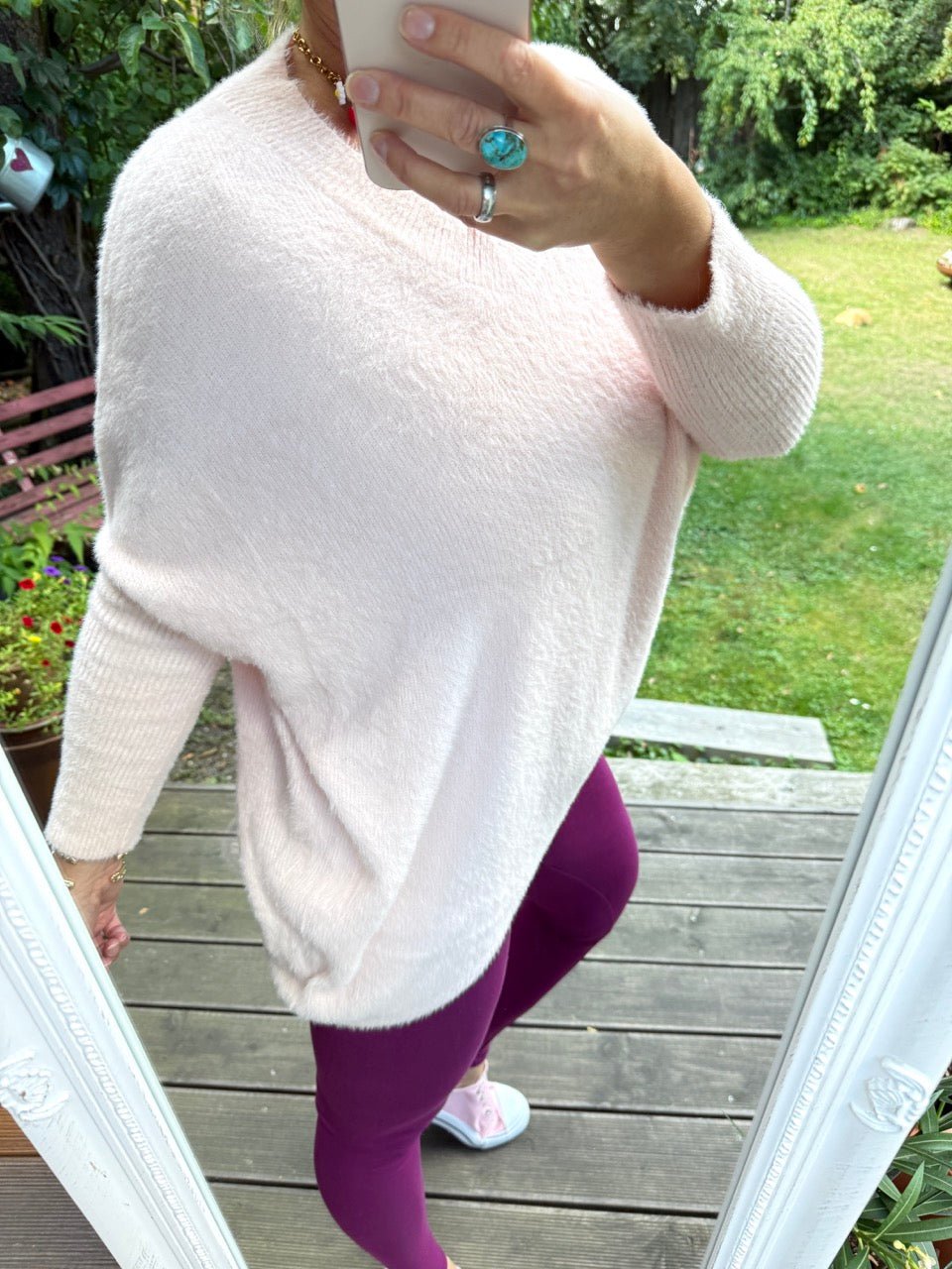 Pulli Herzmoment Zart Rose - FROLLEIN KÄTHE Shop