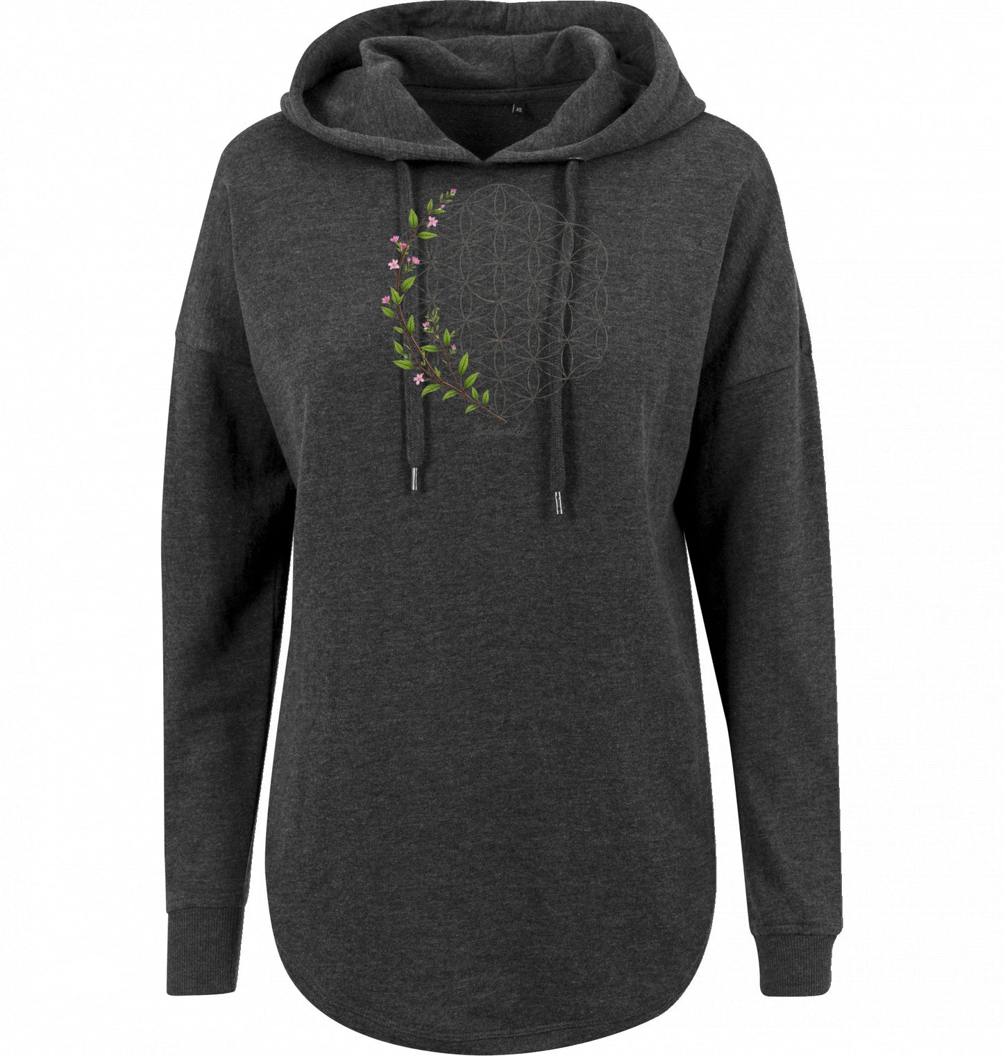 Pulli Kapuzensweat Edelmädel Blume des Lebens - FROLLEIN KÄTHE Shop