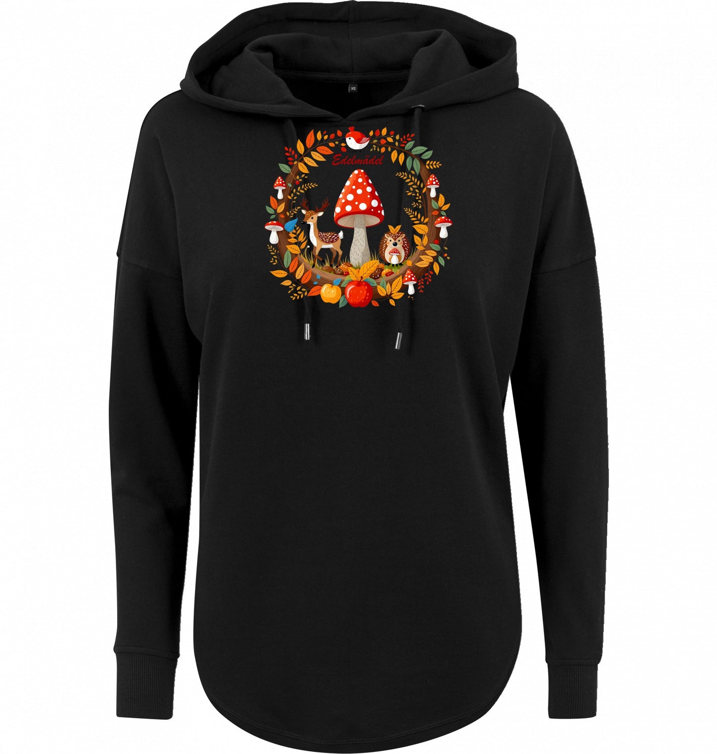 Pulli Kapuzensweat Edelmädel Magie des Waldes - FROLLEIN KÄTHE Shop