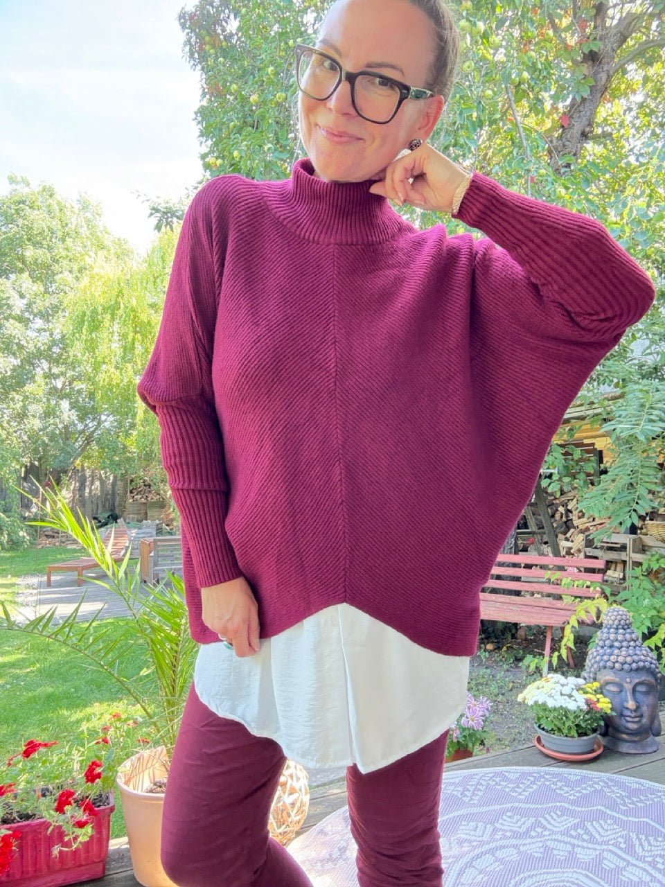 Pulli Lieblingsstück Cherry - FROLLEIN KÄTHE Shop